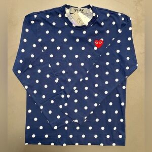Comme des Garçons Play long sleeve t shirt